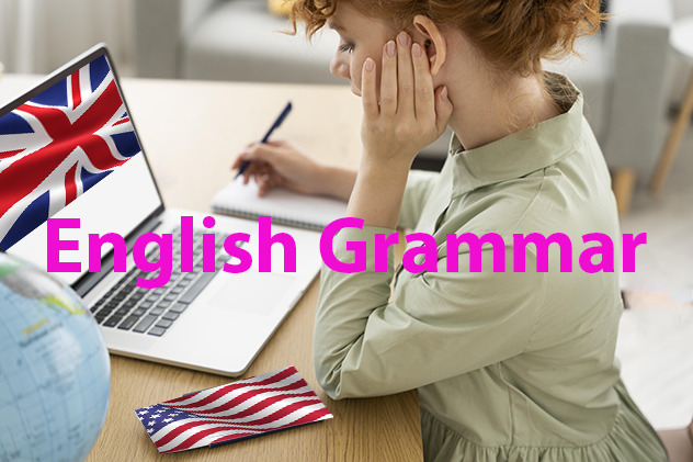 female-student-learns-english-grammar-online
