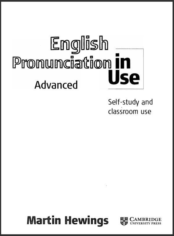 English-Pronunciat-InUSe-Advanced